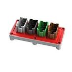 Thermoplastic shell DIP Connector available in various terminal types engineered for durability and temperature resistance