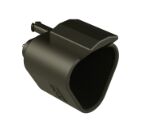 Thermoplastic DIP Connector with multiple terminal types and blue housing engineered for performance in harsh temperature conditions