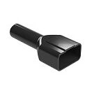 Durable DIP Connector with Black Color and Robust Metal Shell Designed for Industrial and Consumer Electronics Applications