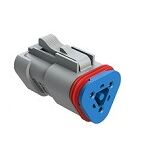 Secure DIP Connector with Silicone Rubber Insulator and Copper Alloy Contacts Providing Connection in Harsh Environments