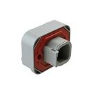 Thermoplastic shell DIP Connector offering multiple terminal options designed for operating temperature minus 55 to plus 125 degrees Celsius