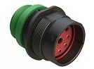 DIP Connector with Black Thermoplastic Housing and Various Terminal Types Engineered for Operation in Harsh Environments