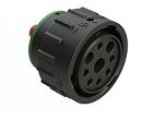 Thermoplastic housing DIP Connector black color operating temperature range minus 55 to plus 125 degrees Celsius various terminal options
