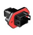 DIP Connector Featuring Black Thermoplastic Housing and Multiple Terminal Options Designed for Wide Temperature Range Applications