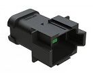 Thermoplastic housing DIP Connector offering diverse terminal options designed for temperature ranges minus 55 to plus 125 degrees Celsius